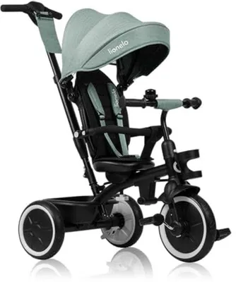 Produktbild von Famanu 2-in-1 Kinder-Dreirad mit drehbarer Sitzfläche - faltbar und kompakt