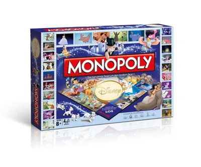 Produktbild von Monopoly Disney Classics Brettspiel Gesellschaftsspiel Spiel (deutsch)