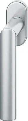 Produktbild von FSB 34 1108 Fenstergriff (Fensterdrücker) ovale Rosette Griff Edelstahl matt