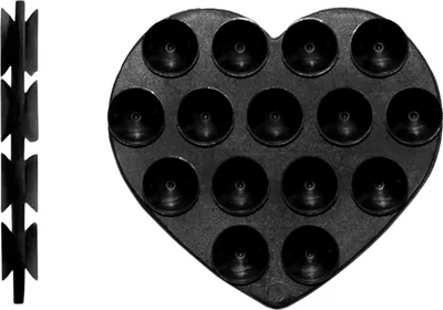 Produktbild von Stick On Me Heart (Double-sided) - Black