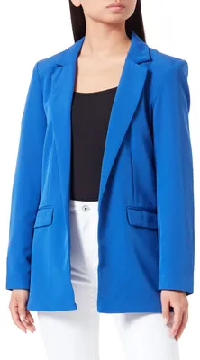 Produktbild von PIECES Damen Pcbozzy Ls Loose Blazer Noos Bc Klassischer Blazer, Mazarine Blue,L