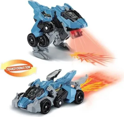 Obrázek produktu pro VTech Switch & Go Dinos Lazor Super Vélociraptor, transformovatelný závodní dinosaurus, zvuk a světlo, 4+ let, bílá