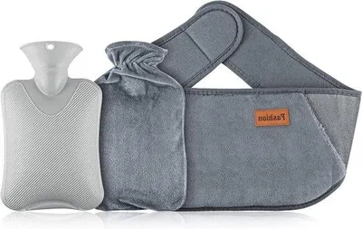 Obrázok produktu pre Termofor s rukoväťou, sivý, na zmiernenie bolesti