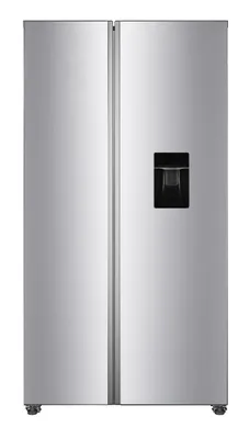 Produktbild von YUNA Side by Side Serebro Grande SBS-E, 439 Liter, NoFrost, 2L Wasserspender