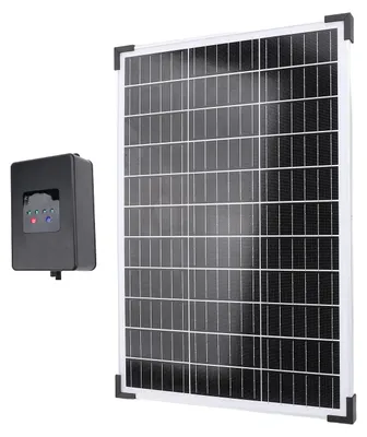 Produktbild von Solarbetriebene Teichpumpe mit Sauerstoffzufuhr, 30W, leistungsstark, geeignet für Fischbecken, Aquarien und Hydroponik