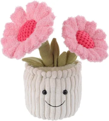 Imagen del producto de Muñeco de peluche con forma de oveja, hecho a mano, suave, de aproximadamente 25 cm, para niños