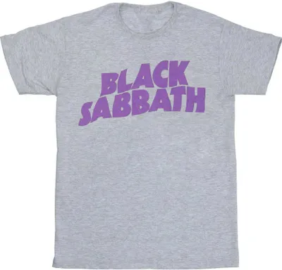Immagine prodotto di Black Sabbath - Maglietta Logo per bambini RO553 (104) (Grigio screziato)
