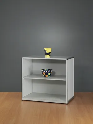 Produktbild von Standvitrine 812 60-Tech, silber