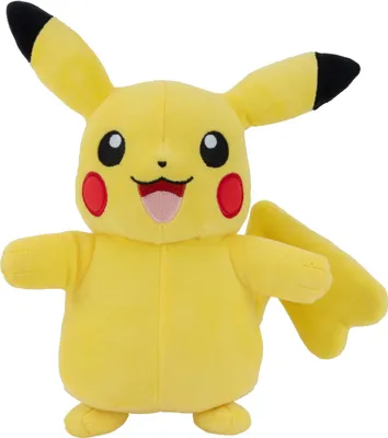 Produktbild von weibl. Pikachu Plüsch 20cm Kuscheltier