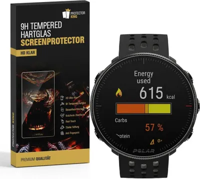 Produktbild von 4x 9H Hartglas für Polar Vantage M2 Smart Watch Displayschutz Panzerfolie Schutzglas KLAR Panzerglas Schutzfolie