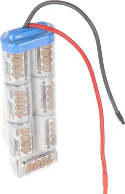 Produktbild von 8,4 Volt Akkupack mit 1600mAh und Anschlusskabel NiMH Akku