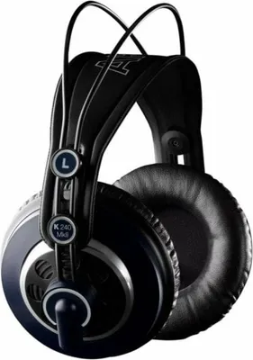 Produktbild von AKG K240 MKII, Kabelgebunden, 15 - 25000 Hz, 240 g, Kopfhörer, Schwarz