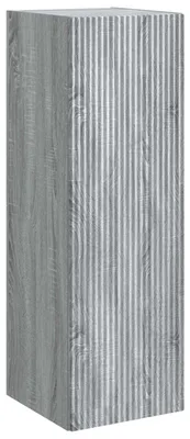Image de Armoire de salle de bain murale vidaXL, gris Sonoma, 33 x 34,5 x 100 cm