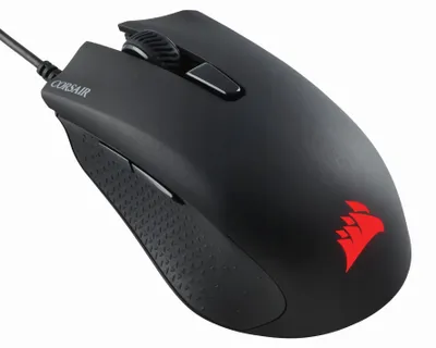 Produktbild von Corsair Harpoon RGB, rechts, Optisch, USB Typ-A, 6000 DPI, Schwarz