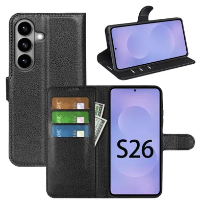 Produktbild von Hülle für Samsung Galaxy S26 Klapphülle mit Kartenfächern und Magnetverschluss