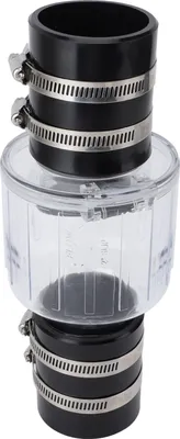 Productafbeelding van Stille terugslagklep voor rioolpompen, 2 inch, met veerbelaste klep, stille terugslagklep