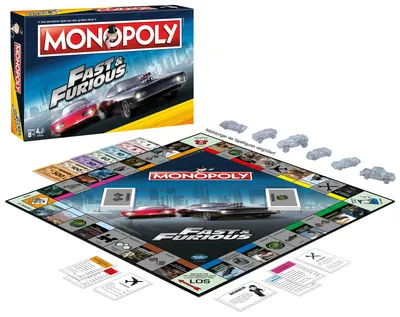 Produktbild von Monopoly Fast and Furious Edition Spiel Gesellschaftsspiel Brettspiel deutsch