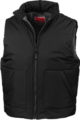Produktbild von Result R44X | Fleeced Lined Bodywarmer - Farbe: Black - Größe: L