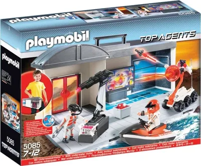 Produktbild von PLAYMOBIL 5085 Agentenquartier Top Agents