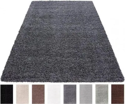 Produktbild von Shaggy Teppich LIFE GREY 300 X 400cm Rechteck