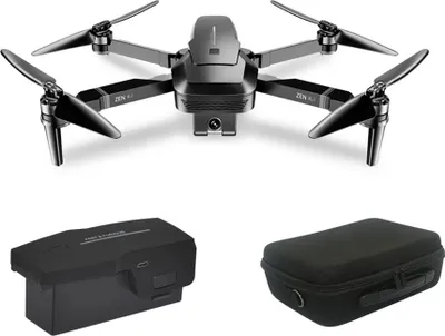 Produktbild von VISUO ZEN K1 Bürstenlos Flow HD Zoom 4K Drohne Klappluftkamera Quadcopter mit Storage Bag Einzelbatterie
