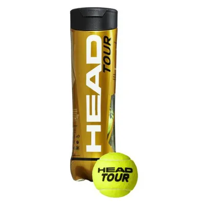 Produktbild von HEAD Tour  - 4er Dose Ball Tennisbälle -  Innendruckball