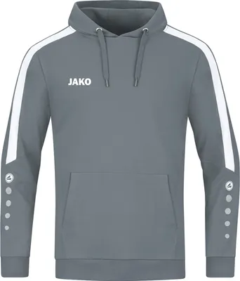 Produktbild von Jako Power Kapuzensweat Kinder - Steingrau
