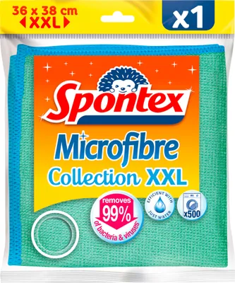 Zdjęcie produktu dla Ściereczka z mikrofibry Spontex Kolekcja XXL Opakowanie 1 szt