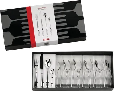 Obrázek produktu pro Alessi Nuovo Milano Besteck-Set 1 Stück(e) Edelstahl (5180S24M)