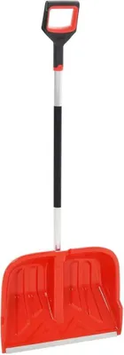Imagen del producto de Pala quitanieves aluminio rojo 136 cm