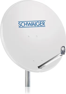 Produktbild von Aluminium Satellitenschüssel 80 cm hellgrau