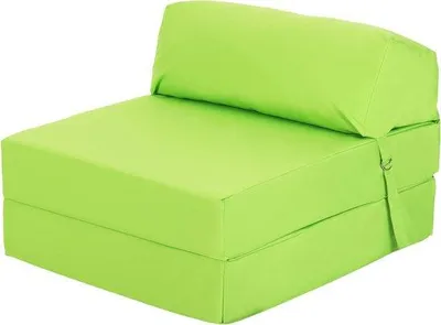 Immagine prodotto di Sedia pieghevole in materiale leggero, verde lime, impermeabile e comoda