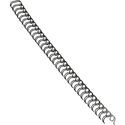 Produktbild von Fellowes 53265, Schwarz, 80 Blätter, Metall, A4, 17 mm, 11 mm