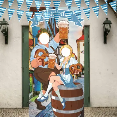 Obrázok produktu pre Deco Set Bavarian Banner Photo Booth Background