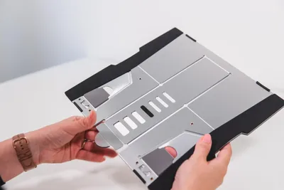 Produktbild von BakkerElkhuizen FlexTop 270, Laptop-Ständer, Grau, Aluminium, 25,4 cm (10"), 40,6 cm (16"), 3 kg