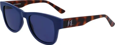 Produktbild von Karl Lagerfeld KL6088S Blue 51/20/145 Uni Sonnenbrillen