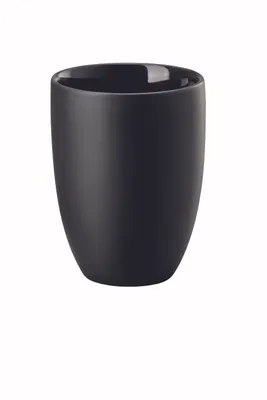 Produktbild von Rosenthal Becher doppelwandig the mug+ Delicate Black Porzellan schwarz 69203-321647-15598