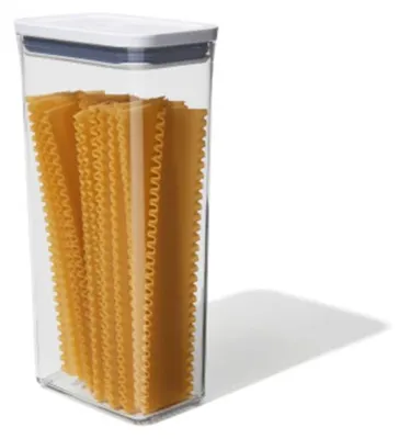 Produktbild von OXO 11234400, Universalbehälter, 3,5 l, Transparent, Abnehmbarer Deckel, Rechteckig, 160 mm