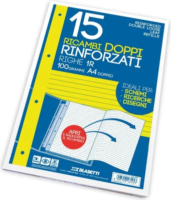 Image de Blasetti 6425 Papier pour carnet de notes 210 x 297 mm (A4) 15 feuilles