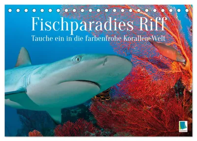 Produktbild von Fischparadies Riff (Tischkalender 2027 DIN A5 quer), CALVENDO Monatskalender