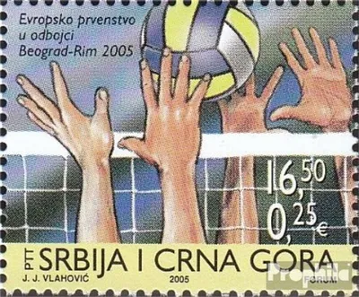 Produktbild von Briefmarken Jugoslawien 2005 Mi 3287 (kompl.Ausg.) postfrisch Volleyball EM