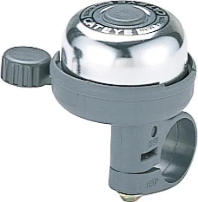 Produktbild von CATEYE Klingel Super Mini Bell PB-600 600 Silber - kompakte Fahrradklingel mi...