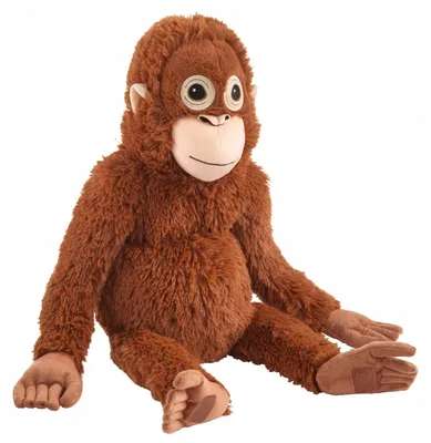 Produktbild von Ikea Djungelskog Orang-Utan Plüschtier Kuscheltier Affe 59 cm