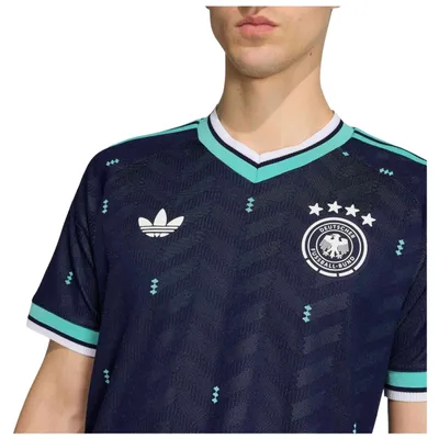 Produktbild von Trikot Adidas Deutschland, Auswärtsspiel, authentisches Jersey, "Collegiate Navy", für Damen und Herren