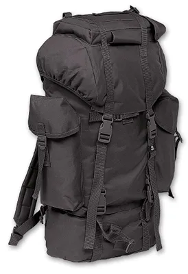 Obrázek produktu pro Batoh Brandit Nylon Military Backpack black - UNI