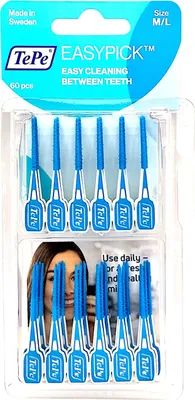 Produktbild von Tepe Easypick Blue M / L 60 Pcs
