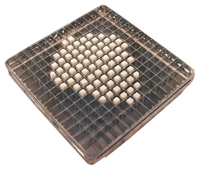 Klingen- und Schieberset für Kartoffelreibe, 6 mm, Edelstahl