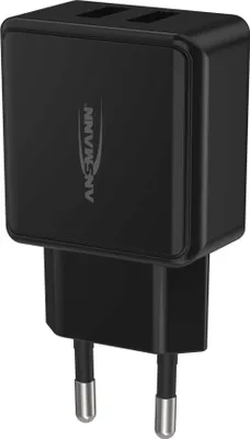 Immagine prodotto di Ansmann Caricabatterie da casa HC212 2xUSB 2400mA nero