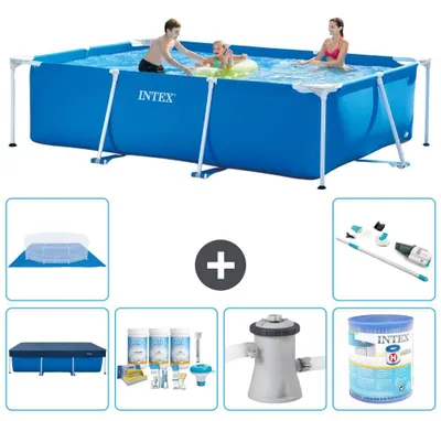 Immagine prodotto di Piscina fuori terra rettangolare - 300x200x75 cm - 7 pezzi - Modello S40213