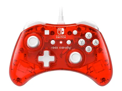 Produktbild von PDP 500-181-EU-RD - Gamepad - Nintendo Switch - Kabelový - USB - Červený - 2,438 m